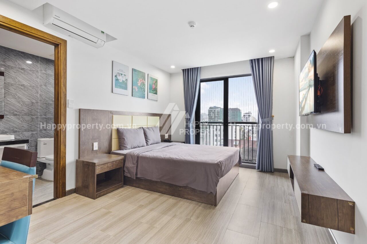 Super Airy Studio Apartment With Balcony For Rent – NHS24